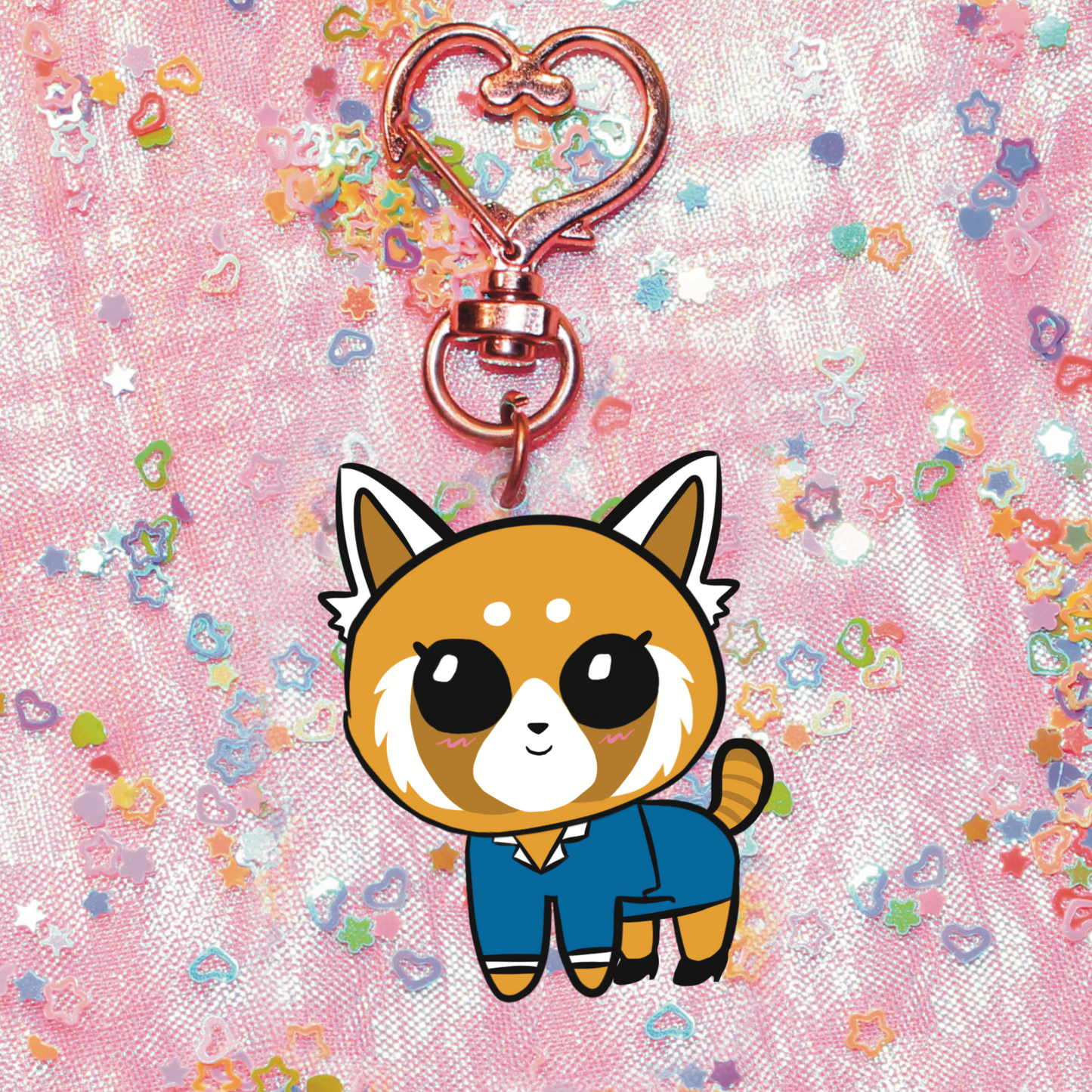 Agretsu Chan Yippee Keychain (Preorder!)