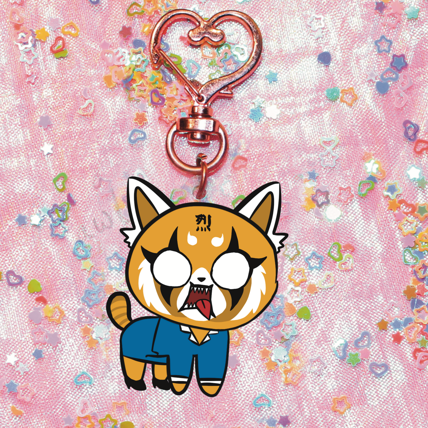 Agretsu Chan Yippee Keychain (Preorder!)