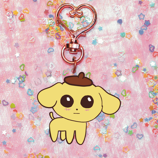 Pompom Yippee Keychain (Preorder!)